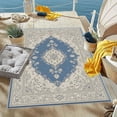 thumbnail image 5 of 5.3'x7.5' floor mat for carpet living room carpet large size gothic area rug rust area rug thick area rug, 5 of 10