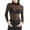 Black, variant on Neck Long Sleeve Sheer Mesh Top, Solid Color High Neck Layering Base Layer, Lightweight Polyester See Through Blouse, 1 Piece, S-M-L-XL-XXL-3XL Plus Size Friendly