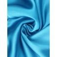 thumbnail image 5 of INSPIRE CHIC Women's Lounge Set V Neck Soft Contrast Color Short Sleeve and Shorts Set Pajama Set L Blue, 5 of 6