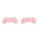 thumbnail image 1 of Vogacara 1 par de tela de espuma para mujer, cojín de tacón para zapatos de tacón alto, reemplazo portátil, almohadilla autoadhesiva de 6mm, Rosa 2piezas, 1 of 6
