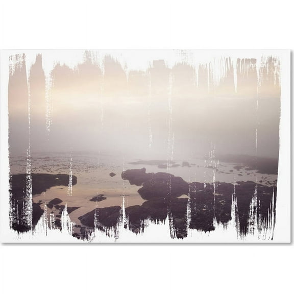 Trademark Fine Art "Painted Seaside I" Canvas Art by Laura Marshall