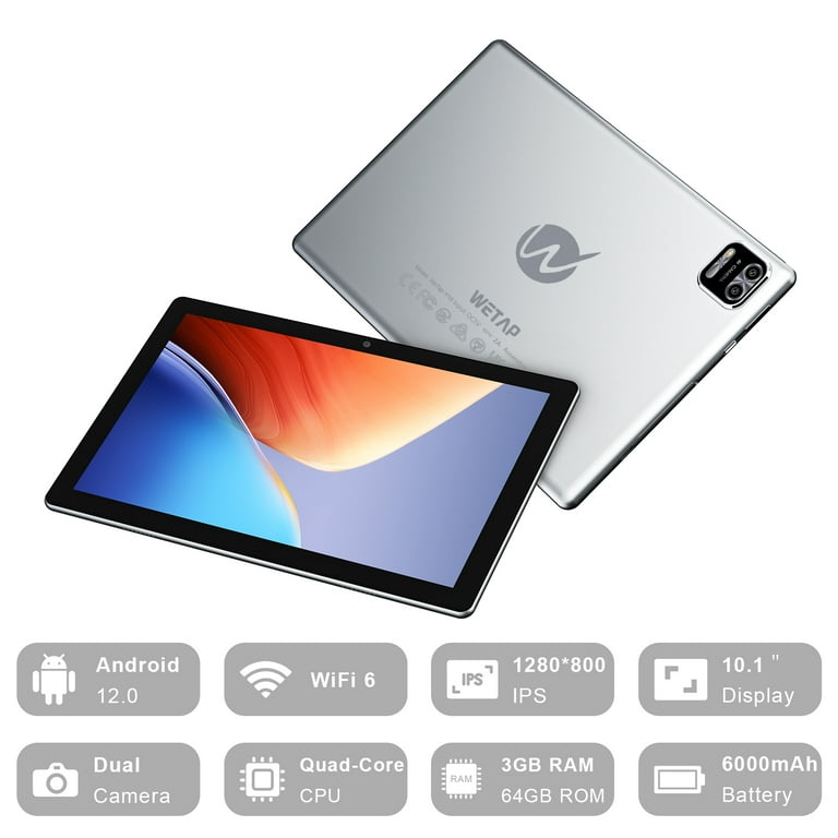  Tablet 10 inch, Tablets Android 11, Octa-Core Tablets, 3GB  RAM+32GB ROM, Google Certificated Wi-Fi Tablets, G+G, 8MP Camera, Long  Battery Life - Silve : Electronics
