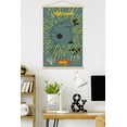thumbnail image 2 of Pokémon - Pikachu Peaceful Nature Wall Poster with Magnetic Frame, 22.375" x 34", 2 of 5