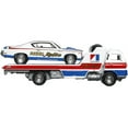 thumbnail image 4 of Hot Wheels Team Transport Truck & Race Car, Gift for Racing Collectors, 4 of 7