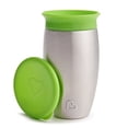 thumbnail image 1 of Munchkin Miracle 360 Acero inoxidable 10oz Sippy Cup - Surtido Trim Colors 17061,17071, 1 of 3