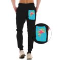 thumbnail image 1 of Awkward Styles Flamingo Sweatpants Blue Floral Joggers with Pockets, 1 of 1