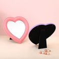 thumbnail image 3 of OUSITAID Web Celebrity Cosmetic Mirror Mini Heart Student Dormitory Girl Mirror Portable, 3 of 6