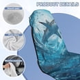 thumbnail image 4 of ZUXONGSY Car Seat Cover Towel Shark Print Cars Seat Towel Covers Non-Slip Towel Bucket Seat Covers Universal Fit for Cars Suvs Vans Trucks, 4 of 8