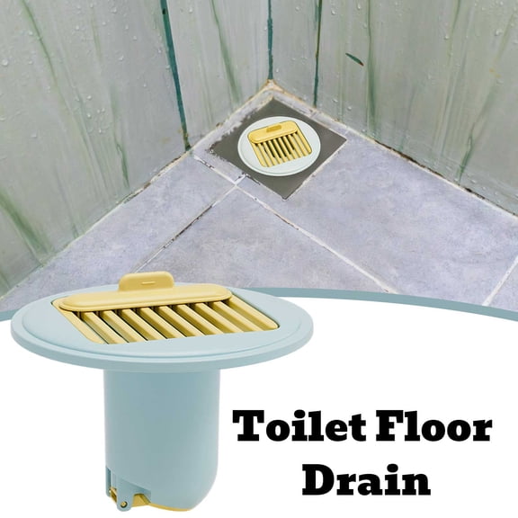 Silicone Hair Catcher Shower Drain Cover, Odor & Insect Proof Bathroom Floor Drain Screen, Fits Standard Drains, Reusable Easy Clean