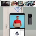 thumbnail image 1 of Timbre visual inteligente Tuya con control remoto para el hogar, visión nocturna HD, intercomunicador visual, monitoreo, timbre inteligente, 1 of 8