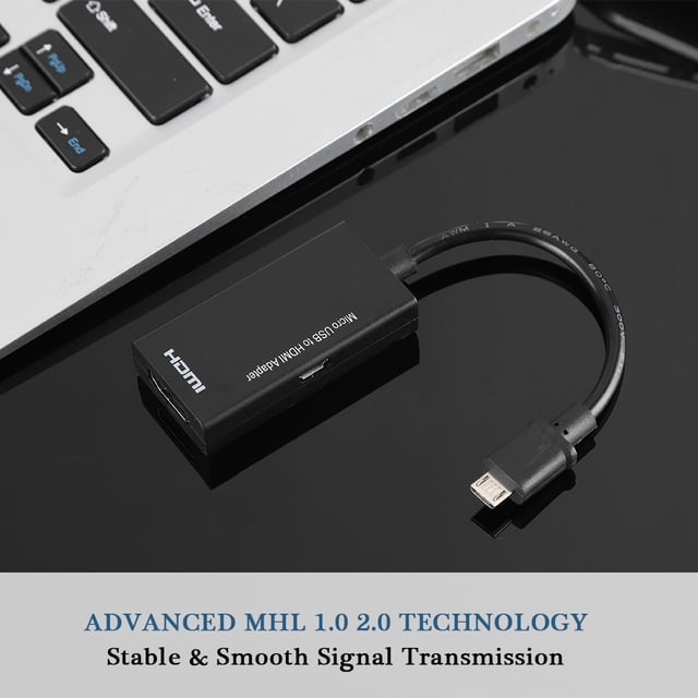 Micro USB A Adaptador 1080p Sonido Estéreo De 8 Canales Para El Teléfono A TV HD Con Amplia Compatibilidad Video Converter Adaptador
