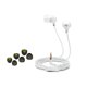 thumbnail image 1 of Auriculares Sony Fashion Color EX Series (Paquete de 50 - Blanco) con Puntas de Repuesto, 1 of 4