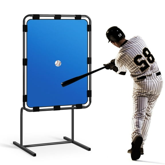 BTY Baseball Target Training Stand – Durable Hard Board Practice Frame with Sturdy Base for Backyard, Youth Player Drills (Portable & Easy Assembly)