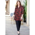 thumbnail image 5 of Catherines Women's Plus Size Petite Breezeway Half-Zip Tunic, 5 of 5