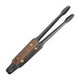 thumbnail image 4 of Pinzas de cocina Pinzas de cocina Pinzas para servir Acero inoxidable resistente Antideslizante Negro, 4 of 9