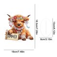 thumbnail image 2 of Kits Arte Diamante Escritorio Mesa Forma Especial Acrílica Animal, 2 of 9