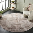 thumbnail image 2 of SAFAVIEH Whisper William Abstract Area Rug, Beige/Light Beige, 6'7" x 6'7" Round, 2 of 7