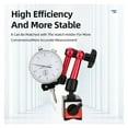 thumbnail image 4 of Magnetic Stand Dial Indicator Measuring Probes Dial Gauge Electric Magnetic Holder Base Micrometer Measuring Tool Hour Indicator ,Precision Measurement, 4 of 7