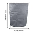 thumbnail image 2 of 2 Pcs Plant Covers Freeze Protection- 31.5 × 39.4 Inch Horizontal Shrub Tree Plant Protection Wraps Covers Bags Frost Blanket with Drawstring for Winter Outdoor Garden Plants, 2 of 8