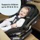 thumbnail image 4 of Graco SnugRide SnugLock 35 LX Asiento infantil para automóvil, asiento para automóvil para bebé con tecnología de impacto lateral TrueShield, 4 of 5