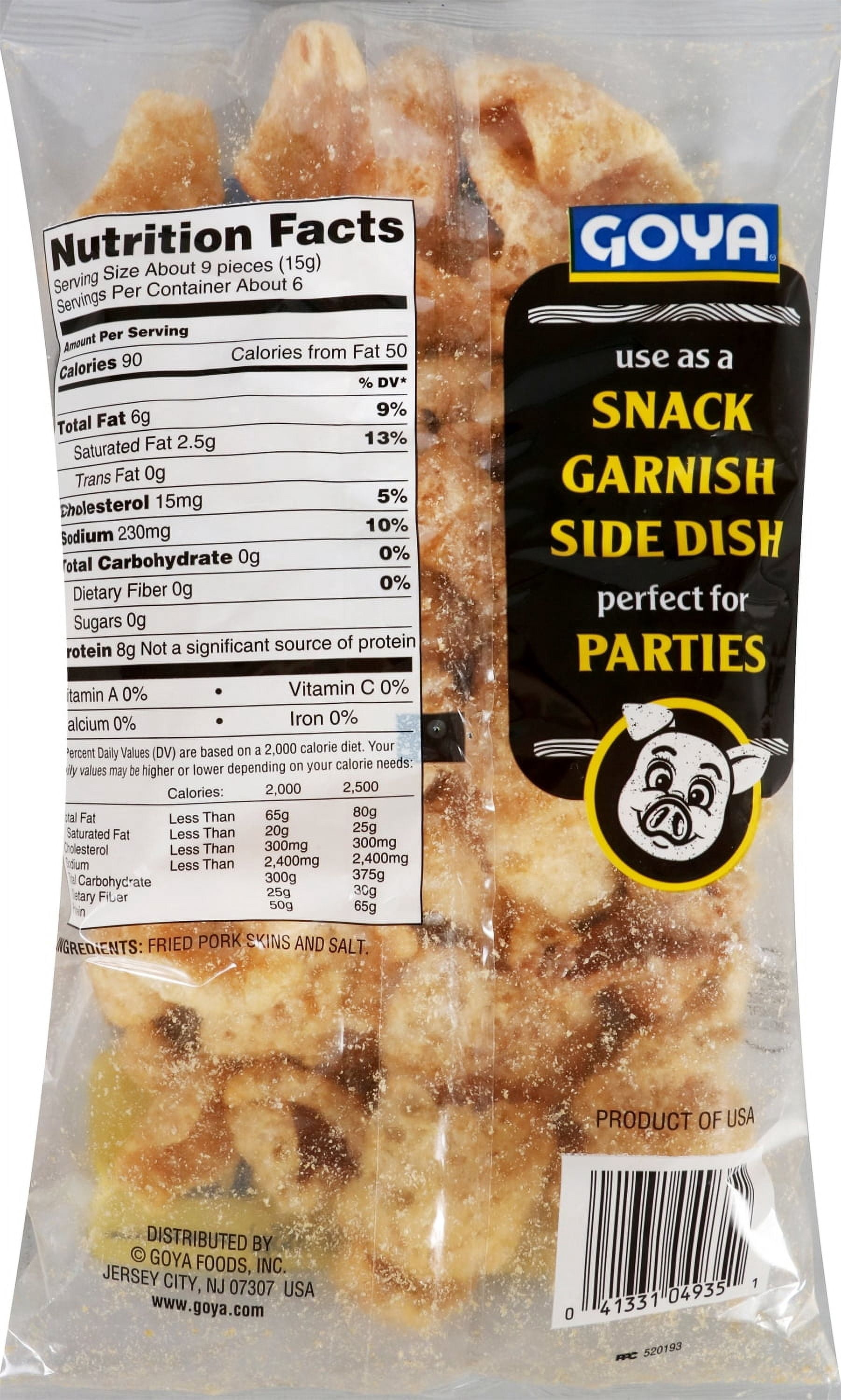 Goya Chicharrones Pork Rinds, 3.5 oz