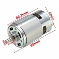 thumbnail image 4 of 775 Dc 12v-36v 3500-9000rpm Motor Ball Bearing High Torque High Power Low Noise Dc Motor Accessories, 4 of 4
