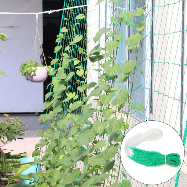 OTVIAP Large Plant Climbing Net Garden Vegetable Climbing Support Mesh