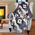 thumbnail image 6 of Catalonia Aztec Throw Blankets for Couch, Aztec blankets and throws Southwest Decor for Home Outdoor Camping Tent Picnic Beach Travel 60 X 50 Inch, 6 of 6