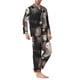thumbnail image 2 of Balery Heart Guinea Pig Couple Pijama para Hombre de Dos Piezas con Manga Larga, Conjunto de Dormir y Descanso Suave con Bolsillos-X-Large, 2 of 7