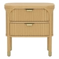 thumbnail image 1 of Park Contemporary 24" Nightstand in Natural (2-Drawer), 1 of 9