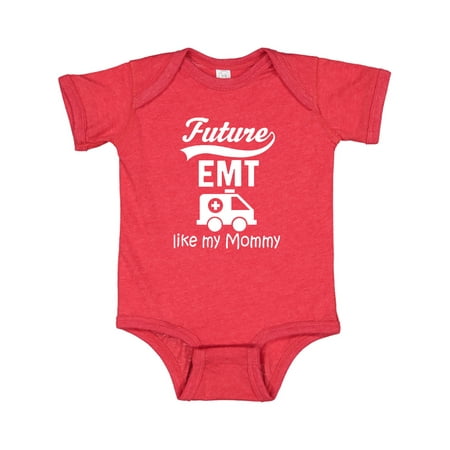 

Inktastic Future EMT Like My Mommy Gift Baby Boy or Baby Girl Bodysuit
