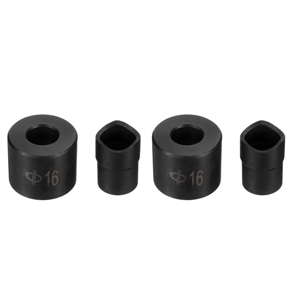 Uxcell 2set Conduit Punch and Die 16mm Steel Knockout Punch Conduit Hole Cutter Set