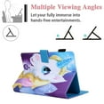 thumbnail image 2 of Universal Folio Case for 7 Inch Tablet, Allytech Slim Anti-Slip Stand Magnetic Cover Wallet Case with Pen Holder, for RCA/Samsung/ASUS/Dragon Touch 7-inch, Fire 7 Tablet & More, Unicorn, 2 of 6