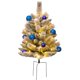 thumbnail image 5 of TQEHS Nieve que cae, paisaje de nieve de felpa, plantas en el suelo alimentadas con energía solar, decoraciones para árboles de patio, paquete navideño, Navidad X4Q3, 5 of 6