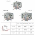 thumbnail image 6 of Sea Turtle Coastal Toaster Cover 2 Slice, Summer Coral Ocean Gray Blue Wooden Dustproof Bakeware Oven Protector with Top Hook, Waterproof Small Kitchen Appliance Toasters Dust Cover, 12"x7.5"x8", 6 of 9