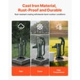 thumbnail image 3 of VEVOR Well Hand Pitcher Pump, 25 ft Maximum Lift, Antique Cast Iron Manual Hand Water Pump, NPT 1-1/4 in Connection, Easy Installation, Old Fashioned for Outdoor Garden, Pond, Backyard, Farm, Green, 3 of 9