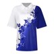 thumbnail image 4 of Fiudx Liquidación de Ahorros de Verano Blusa con Botones y Cuello Vuelto de Manga Corta con Estampado Cómodo E Informal para Mujer a La Moda, 4 of 5