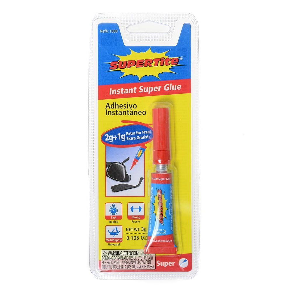 Instant Super Glue 3 g, each (pack of 6)
