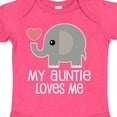thumbnail image 4 of Inktastic My Auntie Loves Me Niece Boys or Girls Baby Bodysuit, 4 of 5