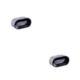 thumbnail image 1 of Advancent Soporte de almacenamiento para cepillos, soporte de pared con gancho, suministros para el hogar, Base de estante montada en la pared, Negro 2piezas, 1 of 6