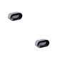 thumbnail image 4 of Matsuzay Montaje de almacenamiento Soporte de cepillo Gancho Gadget de cocina Soporte de pared Base eléctrica Ahorro de espacio Sin taladro Negro 2piezas, 4 of 6