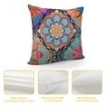 thumbnail image 4 of Nawypu  Double Sided Mandala Patterns Hippie Psychedelic Throw Pillow Covers, 4 of 5