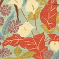 thumbnail image 3 of SAFAVIEH Blossom Michelle Floral Flowers Wool Runner Rug, Blue/Multi, 2'3" x 6', 3 of 3