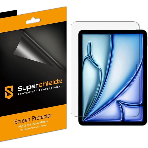 Supershieldz Designed for iPad Air 11 inch (M4/M3/M2, 2026/2025/2024) Screen Protector, High Definition Clear Shield (PET) (3 Pack)