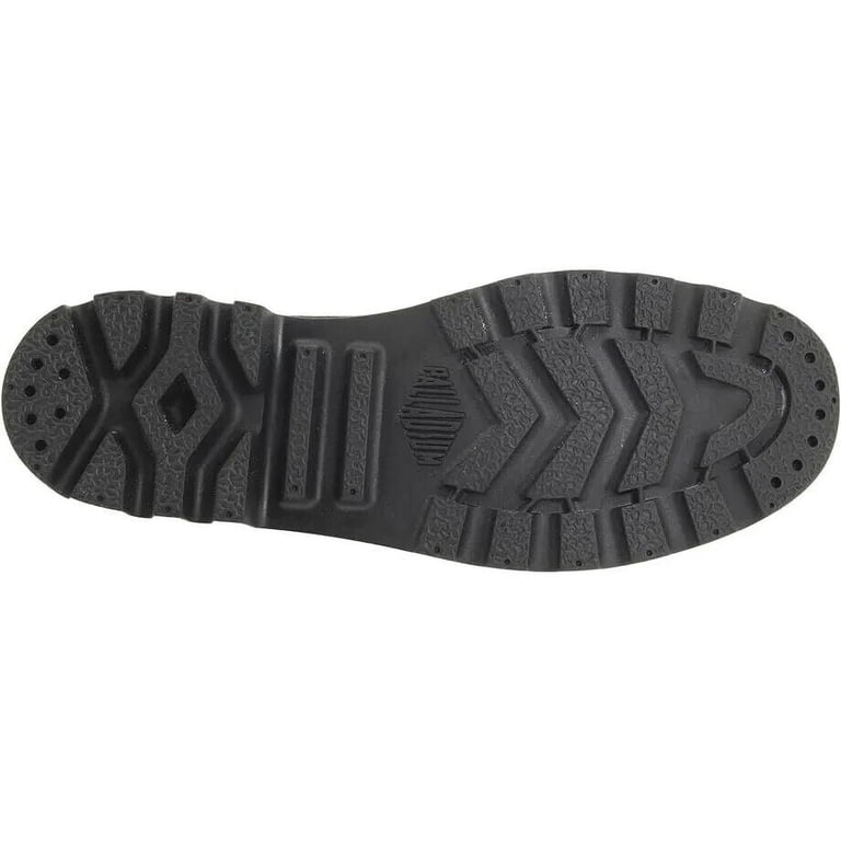 Palladium Women's Black Baggy Foldover Lace-Up Hiking boots US