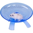 thumbnail image 1 of Hamster Flying Saucer Silent Running Exercise Wheel for Gerbil Rat Mouse Hedgehog Small Animals Blue, 1 of 6