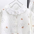 thumbnail image 6 of CAUYDY Kid Girl Clothes 10Y 11Y 12Y 13Y 14Y Teen Pjs Long Sleeved Shirt Elastic Pants 2 Piece Cute Sleepers Set Children Girls Fall Winter Outfits Sizes 13-14 Years,Beige, 6 of 7