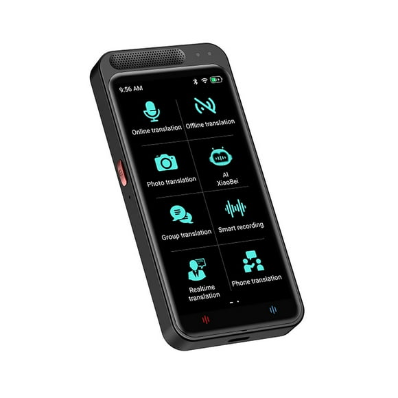 PEONAVET The Black Translator The Black Translator Offline Translator 138 Languages 5-inch Business Trip Photo Recording Translation