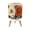 Color 1, variant on Small Trash Can with Lid Animal Forest Scene Bear Trees Sunset 1.8 Gallon Dog Proof Trash Can Round Garbage Can Waste Bin Wastebasket for Bathroom Bedroom Living Room