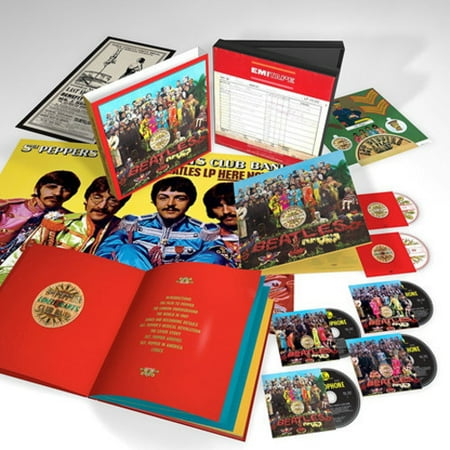 Sgt. Pepper's Lonely Hearts Club Band (CD) (Includes DVD) (Includes Blu-ray)